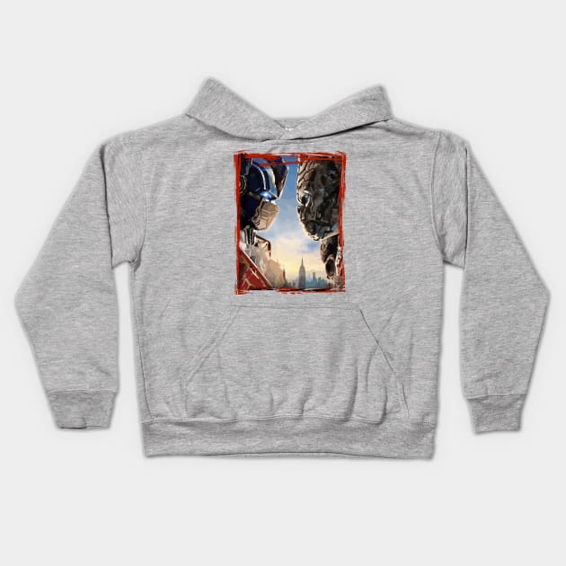 Transformers Kids Hoodie by small alley co